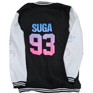 BTS Suga Love Yourself Varsity Jacket